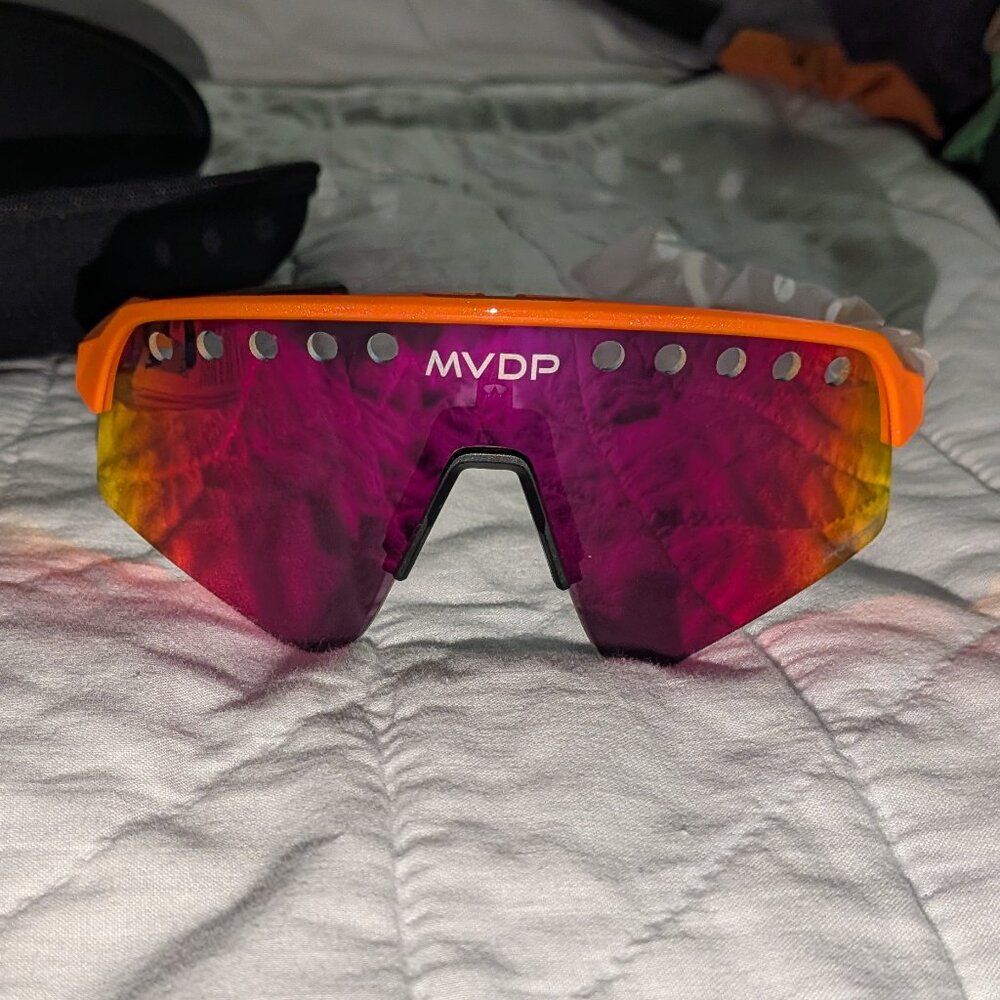 🚲 NEW Oakley SUTRO LITE SWEEP MVDP Orange Sparkle PRIZM Road Sunglass NWT 🇱🇺